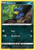 2022 Pokemon: SWSH11: Lost Origin (SWSH11) - Murkrow (#114/196, Common) (, Near Mint)