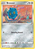 2022 Pokemon: SWSH11: Lost Origin (SWSH11) - Bronzor (#125/196, Common) (, Near Mint)