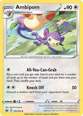 2022 Pokemon: SWSH11: Lost Origin (SWSH11) - Ambipom (#145/196, Uncommon) (, Near Mint)