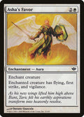 2009 Magic: The Gathering: Conflux (CON) - Ashas Favor (#2, Common) (, Near Mint)