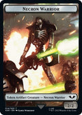 2022 Magic: The Gathering: Universes Beyond: Warhammer 40,000 (40K) - Necron Warrior Insect Double Sided Token (#14 // 22, T) (, Near Mint)