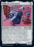 2022 Magic: The Gathering: Unfinity (UNF) - D00 DL Caricaturist (#187, Rare) (, Near Mint)