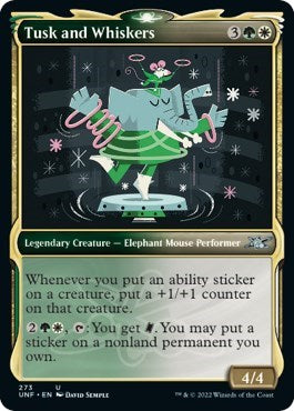 2022 Magic: The Gathering: Unfinity (UNF) - Tusk and Whiskers Showcase (#273, Uncommon) (Foil, Near Mint)