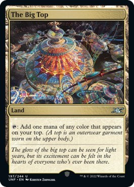 2022 Magic: The Gathering: Unfinity (UNF) - The Big Top (#197, Uncommon)