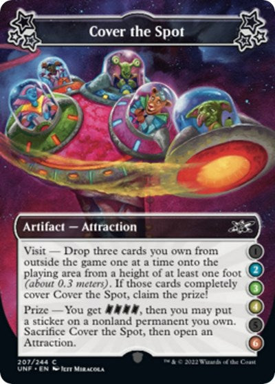 2022 Magic: The Gathering: Unfinity (UNF) - Cover the Spot 2 3 4 6 (#207a, Common)