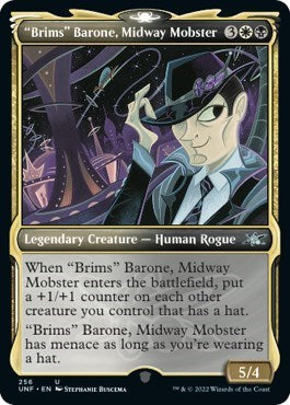 2022 Magic: The Gathering: Unfinity (UNF) - Brims Barone Midway Mobster Showcase (#256, Uncommon)