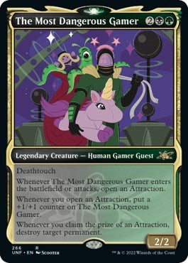 2022 Magic: The Gathering: Unfinity (UNF) - The Most Dangerous Gamer Showcase (#266, Rare) (Foil, Near Mint)
