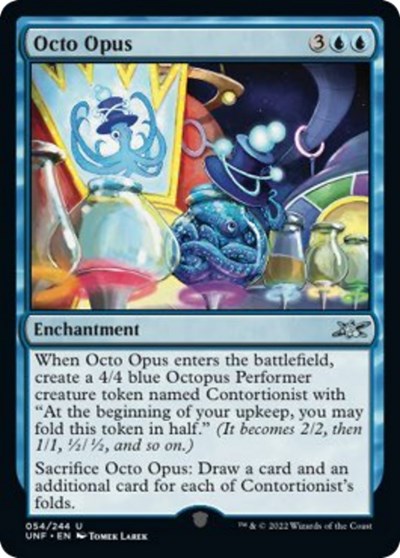 2022 Magic: The Gathering: Unfinity (UNF) - Octo Opus (#54, Uncommon) (, Near Mint)