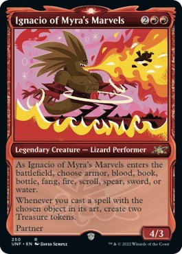 2022 Magic: The Gathering: Unfinity (UNF) - Ignacio of Myras Marvels Showcase (#250, Rare) (, Near Mint)