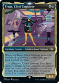 2022 Magic: The Gathering: Unfinity (UNF) - Truss Chief Engineer Showcase Galaxy Foil (#523, Rare) (Foil, Near Mint)