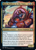 2022 Magic: The Gathering: Unfinity (UNF) - Roxi Publicist to the Stars (#177, Uncommon) (Foil, Near Mint)
