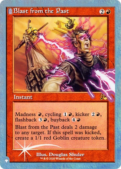2026 Magic: The Gathering: The List Reprints (LIST) - Blast from the Past (#27, Rare) (Foil, Near Mint)
