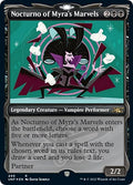 2022 Magic: The Gathering: Unfinity (UNF) - Nocturno of Myras Marvels Showcase Galaxy Foil (#499, Rare) (Foil, Near Mint)