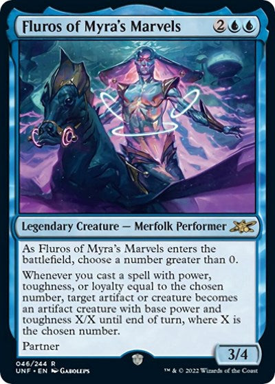 2022 Magic: The Gathering: Unfinity (UNF) - Fluros of Myras Marvels (#46, Rare)