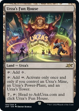 2022 Magic: The Gathering: Unfinity (UNF) - Urzas Fun House (#199, Rare) (, Near Mint)
