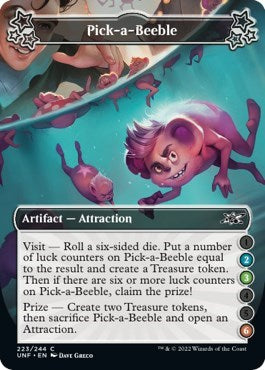 2022 Magic: The Gathering: Unfinity (UNF) - Pick a Beeble 2 3 6 (#223a, Common) (, Near Mint)