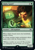 2022 Magic: The Gathering: Unfinity (UNF) - Alpha Guard (#129, Common) (Foil, Near Mint)