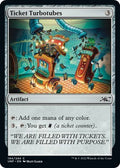 2022 Magic: The Gathering: Unfinity (UNF) - Ticket Turbotubes (#194, Common) (Foil, Near Mint)