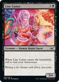 2022 Magic: The Gathering: Unfinity (UNF) - Line Cutter (#80, Common) (Foil, Near Mint)