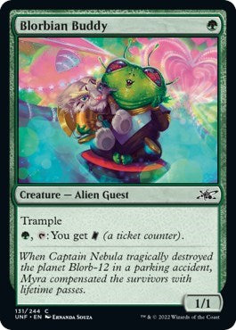 2022 Magic: The Gathering: Unfinity (UNF) - Blorbian Buddy (#131, Common) (Foil, Near Mint)