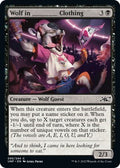 2022 Magic: The Gathering: Unfinity (UNF) - Wolf in _______ Clothing (#95, Common) (Foil, Near Mint)