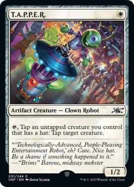 2022 Magic: The Gathering: Unfinity (UNF) - TAPPER (#31, Common) (Foil, Near Mint)