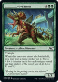 2022 Magic: The Gathering: Unfinity (UNF) - _______ o saurus (#148, Common) (, Near Mint)