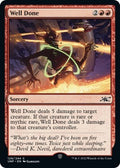 2022 Magic: The Gathering: Unfinity (UNF) - Well Done (#128, Common) (Foil, Near Mint)