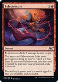 2022 Magic: The Gathering: Unfinity (UNF) - Eelectrocute (#106, Common) (Foil, Near Mint)
