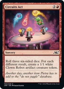 2022 Magic: The Gathering: Unfinity (UNF) - Circuits Act (#103, Common) (, Near Mint)