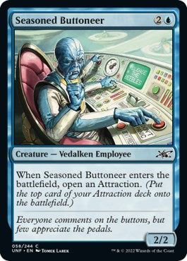 Seasoned Buttoneer
