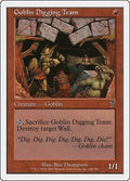 2001 Magic: The Gathering: 7th Edition (7ED) - Goblin Digging Team (#186★, Common) (, Near Mint)