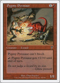 2001 Magic: The Gathering: 7th Edition (7ED) - Pygmy Pyrosaur (#208★, Common) (, Near Mint)