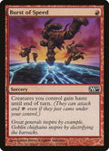 2009 Magic: The Gathering: Magic 2010 (M10) (M10) - Burst of Speed (#129, Common) (, Near Mint)