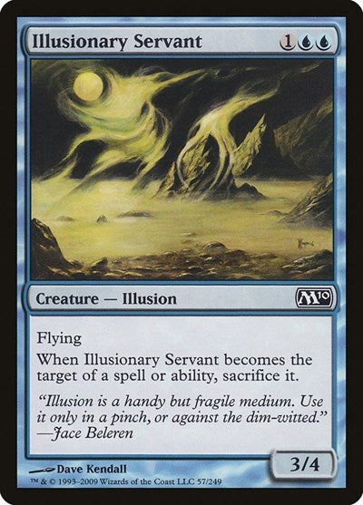 2009 Magic: The Gathering: Magic 2010 (M10) (M10) - Illusionary Servant (#57, Common) (, Near Mint)