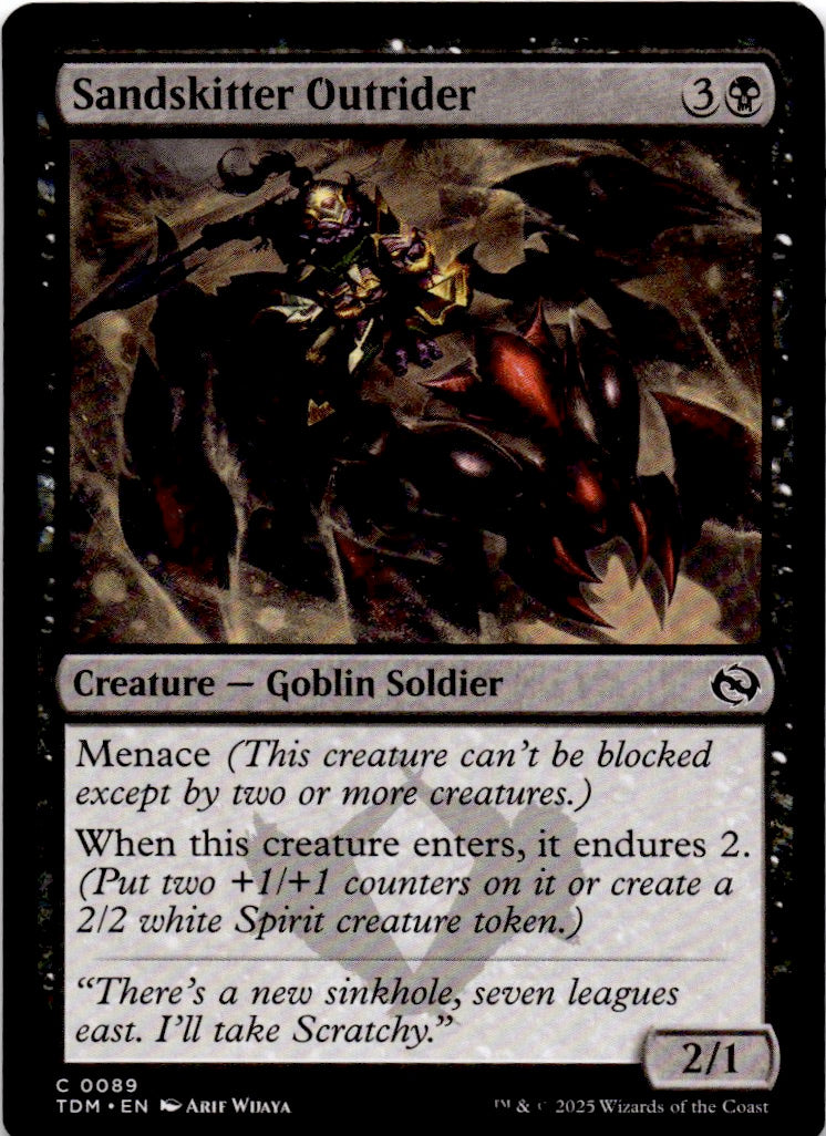 Sandskitter Outrider