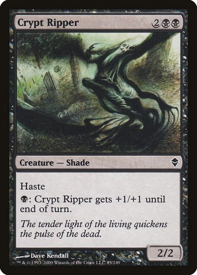 2009 Magic: The Gathering: Zendikar (ZEN) - Crypt Ripper (#85, Common) (, Near Mint)