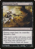 2009 Magic: The Gathering: Zendikar (ZEN) - Desecrated Earth (#86, Common) (, Near Mint)