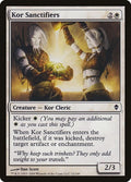 2009 Magic: The Gathering: Zendikar (ZEN) - Kor Sanctifiers (#22, Common) (, Near Mint)