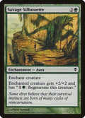 2009 Magic: The Gathering: Zendikar (ZEN) - Savage Silhouette (#181, Common) (, Near Mint)