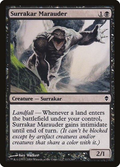 2009 Magic: The Gathering: Zendikar (ZEN) - Surrakar Marauder (#113, Common) (, Near Mint)