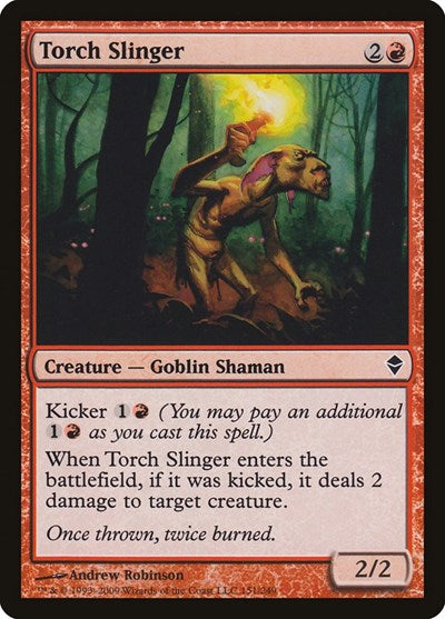 2009 Magic: The Gathering: Zendikar (ZEN) - Torch Slinger (#151, Common) (, Near Mint)