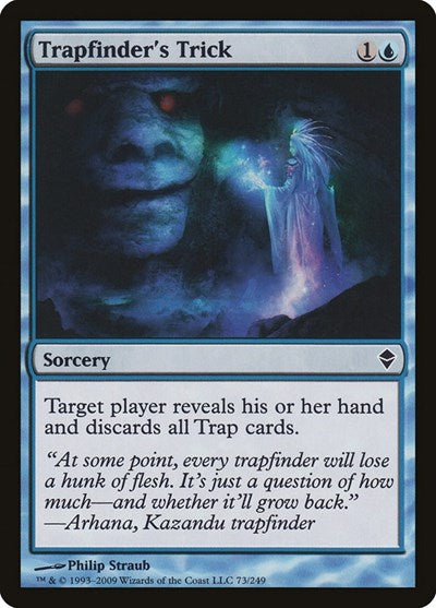 2009 Magic: The Gathering: Zendikar (ZEN) - Trapfinders Trick (#73, Common) (, Near Mint)