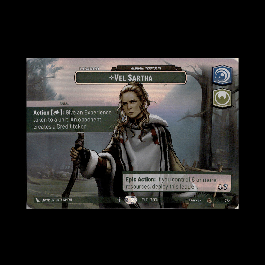 Vel Sartha - Aldhani Insurgent (Showcase) (Back)