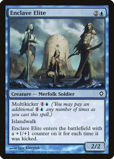 2010 Magic: The Gathering: Worldwake (WWK) - Enclave Elite (#27, Common) (, Near Mint)