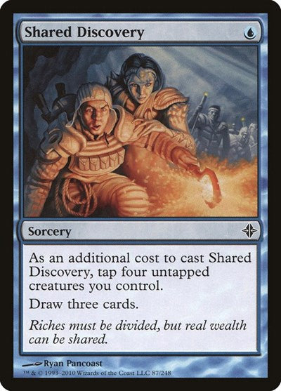 2010 Magic: The Gathering: Rise of the Eldrazi (ROE) - Shared Discovery (#87, Common) (, Near Mint)