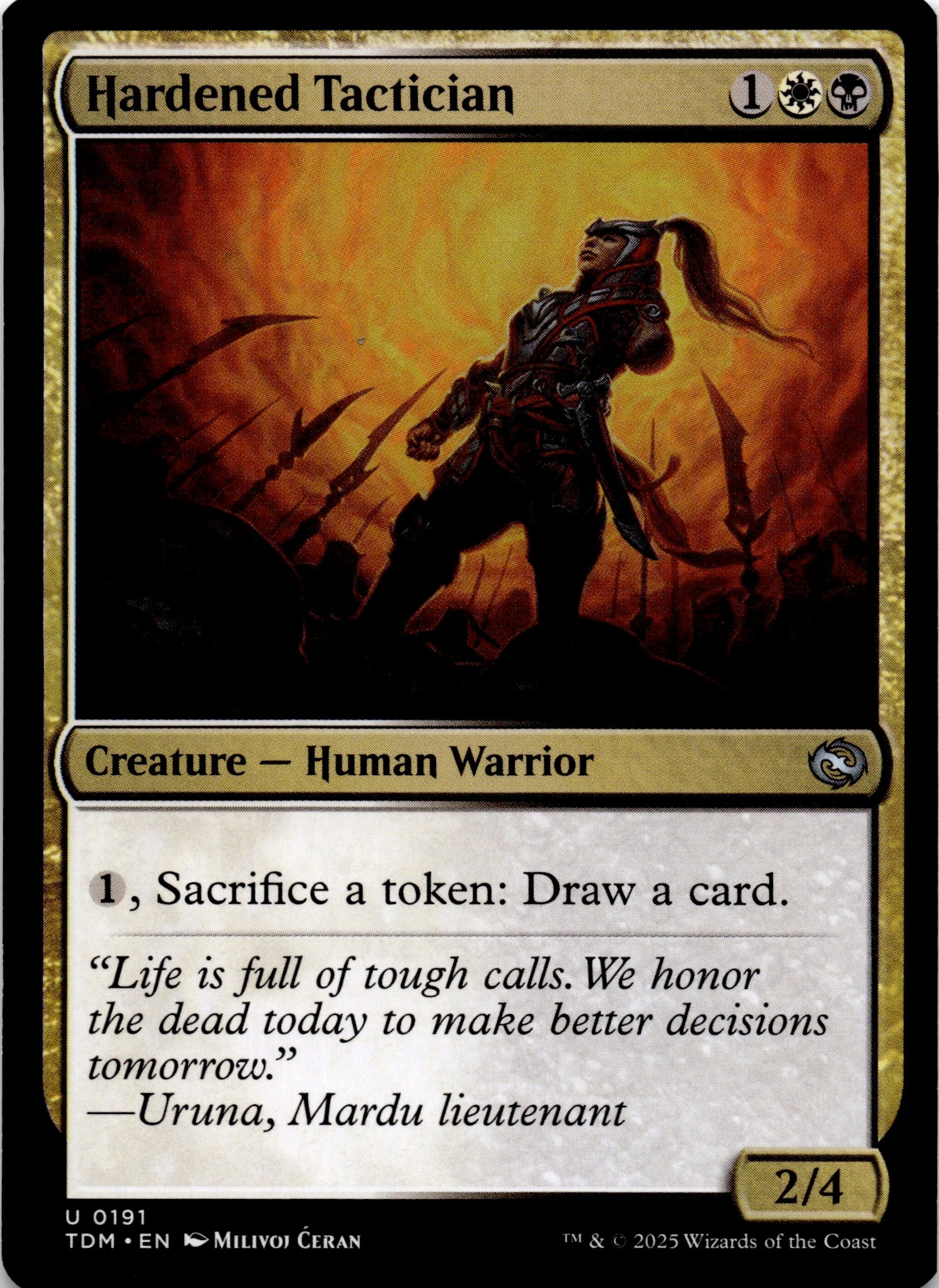 Hardened Tactician