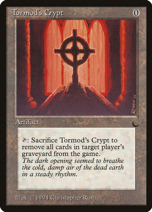 1994 Magic: The Gathering: The Dark (DRK) - Tormod's Crypt (#112, Uncommon) (, Near Mint)