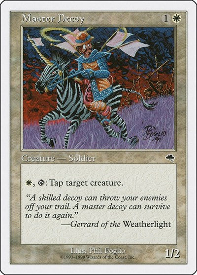 1999 Magic: The Gathering: Battle Royale Box Set (BRB) - Master Decoy (#44, Common) (, Lightly Played)