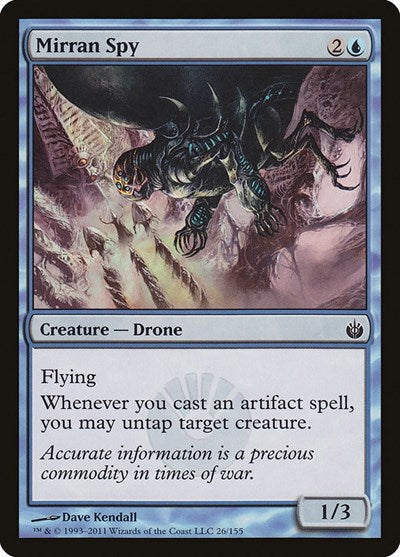 2011 Magic: The Gathering: Mirrodin Besieged (MBS) - Mirran Spy (#26, Common) (, Near Mint)